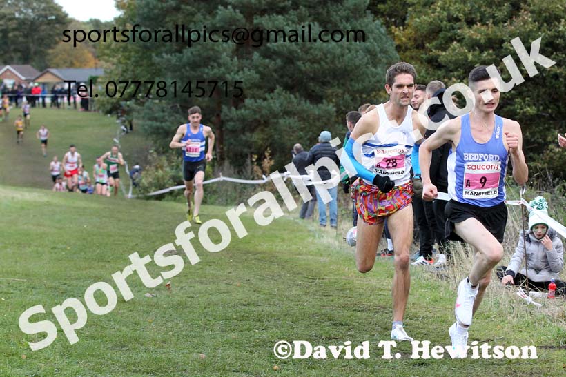 Senior mens 2021 National Cross Country Relays, Berry Hill Park, Mansfield. Photo: David T. Hewitson/Sports for All Pics